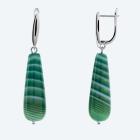 Ohrhänger 925 rhod. Achat grün - 113047300000 - 0 - 140px