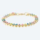 Panzerarmband Edelstahl vergoldet multicolor - 113050200000 - 0 - 140px