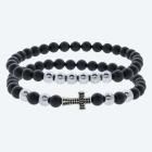 SET: 2x Armband Achat silberfarbig - 113073800000 - 0 - 140px