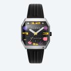NUBEO Uhr "Console Atari Asteroids 2600" schwarz - 113085600000 - 0 - 140px