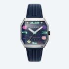 NUBEO Uhr "Console Atari Asteroids 2600" blau - 113085700000 - 0 - 140px