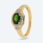 Ring 925 St. Silber vergoldet Chromdiopsid 17 - 113089600001 - 0 - 140px