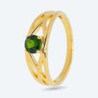 Ring 925 St. Silber vergoldet Chromdiopsid 16 - 113089700001 - 0 - 140px