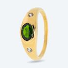 Ring 925 St. Silber vergoldet Chromdiopsid 16 - 113094600001 - 0 - 140px