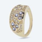 Ring 925 St. Silber vergoldet Tansanit 17 - 113096200001 - 0 - 140px