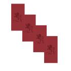 OTTO KERN Gästetuch-Set, 4tlg.rot mit OK-Logo,  Ho - 113096700000 - 0 - 140px