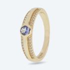 Ring 925 St. Silber vergoldet Tansanit 17 - 113096800001 - 0 - 140px