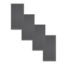 OTTO KERN Gästetuch-Set, 4tlg. grau Logo Stickerei - 113097000000 - 0 - 140px