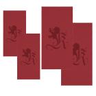 OTTO KERN Frottier-Set, 4tlg. rot OK LOGO hochtief - 113097100000 - 0 - 140px