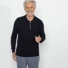 Herren-Pullover mit Polokragen marine M - 113109700001 - 0 - 140px