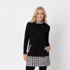 VANESSA STYLE Damen-Longshirt mit Stehkragen 48/50 (4) - 113116500004 - 0 - 140px