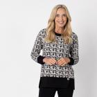 VANESSA STYLE Damen-Shirt schwarz/ weiß 36/38 (1) - 113117300001 - 0 - 140px