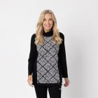 VANESSA STYLE Damen-Shirt schwarz/ weiß 36/38 (1) - 113117600001 - 0 - 140px