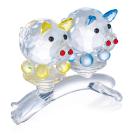 Crystal Dreams Glücksschweinpärchen auf Ast - 113119900000 - 0 - 140px