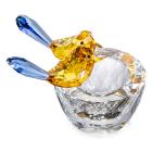 Crystal Dreams Vogelpärchen gelb blau - 113121600000 - 0 - 140px