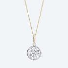 LG Solitäranhänger mit Kette 375 Gelbgold Brillant - 113128600000 - 0 - 140px