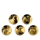 5er Set Goldmünzen "Big 5 of Germany" - 113134700000 - 0 - 140px