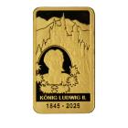 Goldbarren "König Ludwig II." 1/100 oz. Feingold - 113140300000 - 0 - 140px