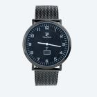 Time Piece Herren-Funkuhr, Milanaiseband, schwarz - 113151500000 - 0 - 140px