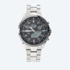 ETT Funk-Solar Herrenuhr "World Timer" schwarz - 113152600000 - 0 - 140px