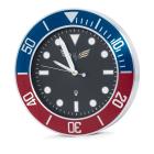 Royal Time Funkwanduhr silber-schwarz-pepsi - 113171400000 - 0 - 140px