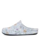 Dr. Feet Damenhausschuhe grau mit Blumen 36 - 113192400001 - 0 - 140px