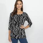 RÖSSLER SELECTION Damen Shirt schwarz/ weiß 36 - 113201800001 - 0 - 140px