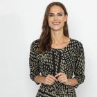 RÖSSLER SELECTION Damen Shirt schwarz/ khaki 36 - 113202300001 - 0 - 140px