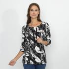 RÖSSLER SELECTION Damen Shirt schwarz/ weiß 36 - 113202700001 - 0 - 140px