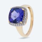 Ring 585 Gelbgold AAAA Tansanit 20 - 113208600002 - 0 - 140px