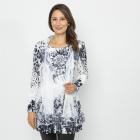 TRENDS by J. Leibfried 2 in 1 Shirt schwarz/ weiß 36/38 - 113218800001 - 0 - 140px