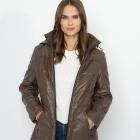 OTTO KERN Damen-Ledermantel 'Angela' dunkelbraun 38 - 113220700001 - 0 - 140px