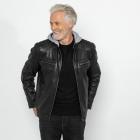 OTTO KERN Herren-Lederjacke 'Barney' schwarz 50 - 113223300001 - 0 - 140px