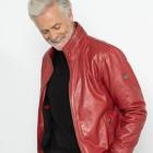 OTTO KERN Herren-Lederjacke 'Tony' rot 50 - 113223600001 - 0 - 140px