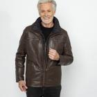 OTTO KERN Herren-Lederjacke 'Lenny' dunkelbraun 50 - 113224000001 - 0 - 140px