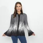 TRENDS by J. Leibfried Plissee-Bluse schwarz/weiß - 113230100000 - 0 - 140px