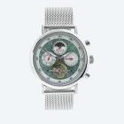 PortaS Herren-Automatikuhr "Spreetal" mintgreen - 113251900000 - 0 - 140px