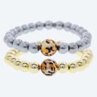 SET: 2 x Armbänder Hämatit, Muschelkernperlen - 113253300000 - 0 - 140px