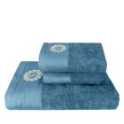 Premium Handtuchset 3tlg. blau - 113257200000 - 0 - 140px