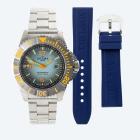 DELMA Herrenuhr "Blue Shark IV Antarctica" iceblau - 113273900000 - 0 - 140px