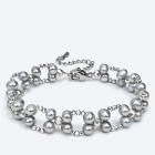 Armband Süßwasserzuchtperle silberfarbig, Hämatit - 113281000000 - 0 - 140px