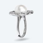 Ring 925 rhod. Süßwasserzuchtperle, Zirkonia 17 - 113283100001 - 0 - 140px