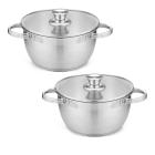 Edelstahl Topfset 4 teilig - 113290800000 - 0 - 140px