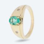 STAR Ring 375 Gelbgold Smaragd - 113311800000 - 0 - 140px