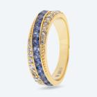 Ring 925 Silber vergoldet Tansanit 17 - 113335500001 - 0 - 140px