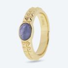 Ring 925 Silber vergoldet Tansanit 20 - 113336200004 - 0 - 140px