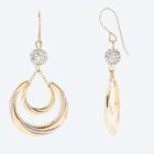 Ohrhänger 585 Gelbgold bicolor - 113392500000 - 0 - 140px