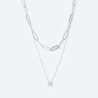 Edelstahl Collier Zirkonia - 113414500000 - 0 - 140px