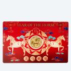 Coincard "Year of the Horse" 1/1000 oz. Feingold - 113431200000 - 0 - 140px