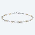 Armband 925 Silber/375 Gelbgold Kanada Brillanten - 113470700000 - 0 - 140px
